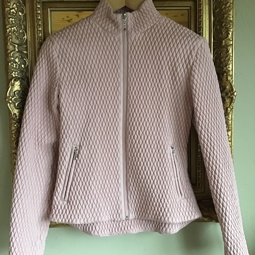 Quilted fitted jacket